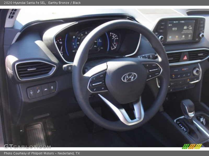 Earthy Bronze / Black 2020 Hyundai Santa Fe SEL