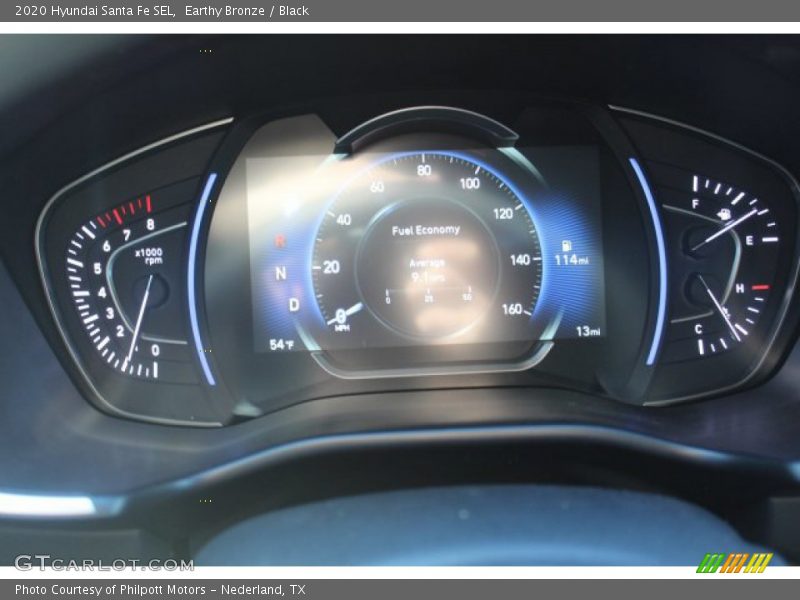Earthy Bronze / Black 2020 Hyundai Santa Fe SEL