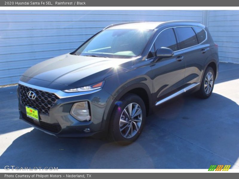 Rainforest / Black 2020 Hyundai Santa Fe SEL