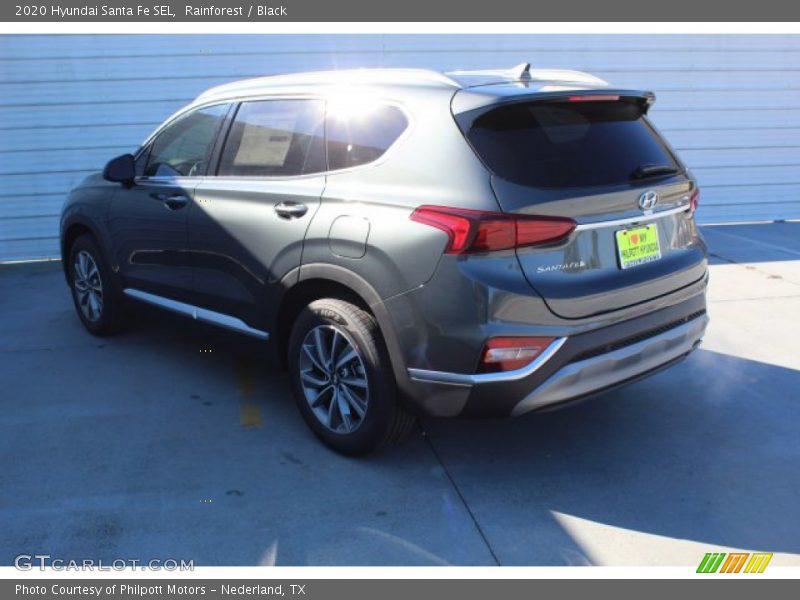 Rainforest / Black 2020 Hyundai Santa Fe SEL