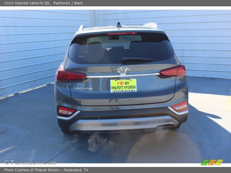Rainforest / Black 2020 Hyundai Santa Fe SEL