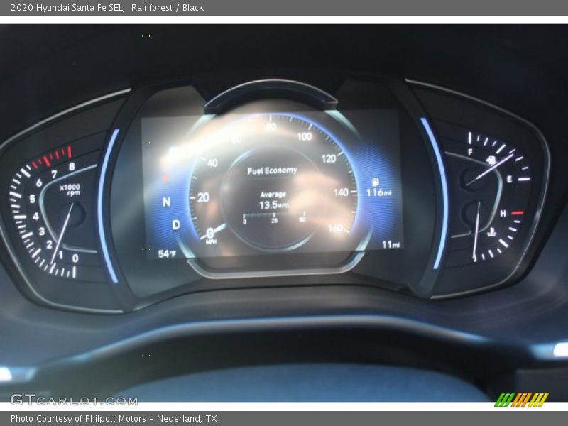 Rainforest / Black 2020 Hyundai Santa Fe SEL