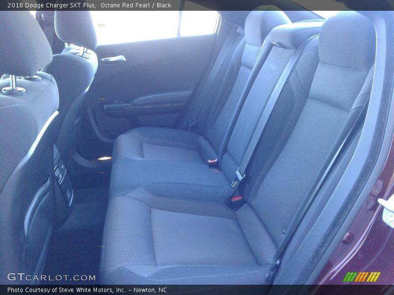 Octane Red Pearl / Black 2018 Dodge Charger SXT Plus