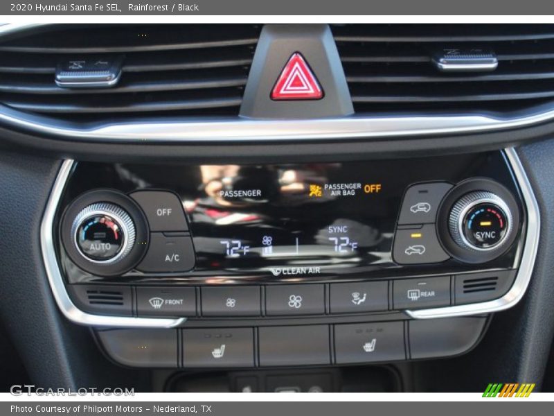 Rainforest / Black 2020 Hyundai Santa Fe SEL