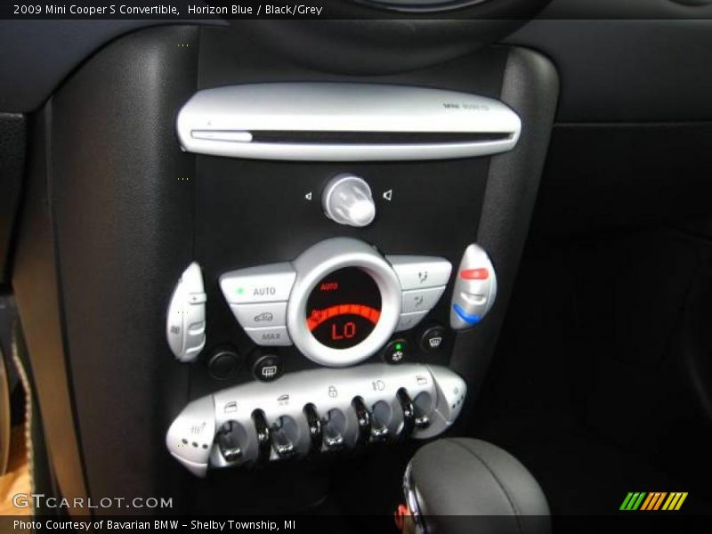 Horizon Blue / Black/Grey 2009 Mini Cooper S Convertible