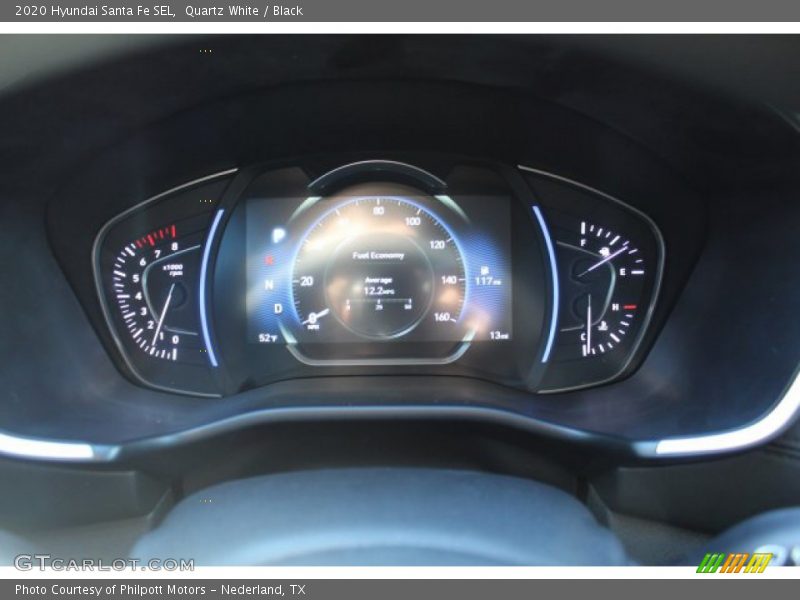 Quartz White / Black 2020 Hyundai Santa Fe SEL