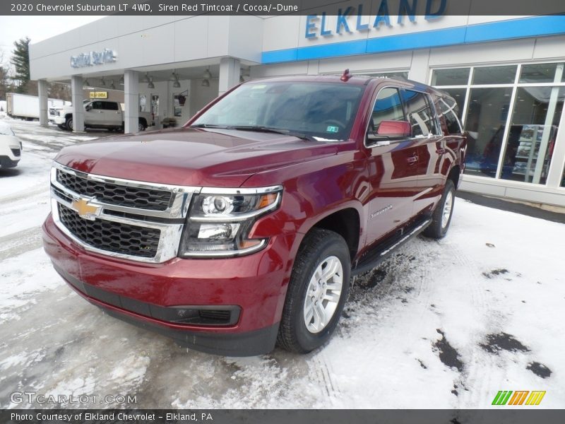 Siren Red Tintcoat / Cocoa/­Dune 2020 Chevrolet Suburban LT 4WD