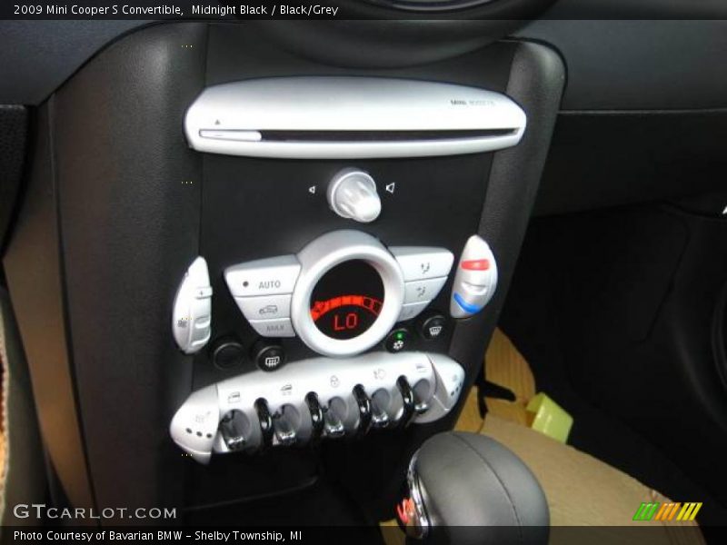 Midnight Black / Black/Grey 2009 Mini Cooper S Convertible