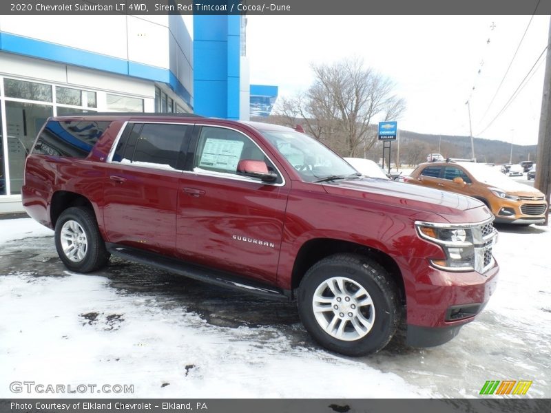 Siren Red Tintcoat / Cocoa/­Dune 2020 Chevrolet Suburban LT 4WD