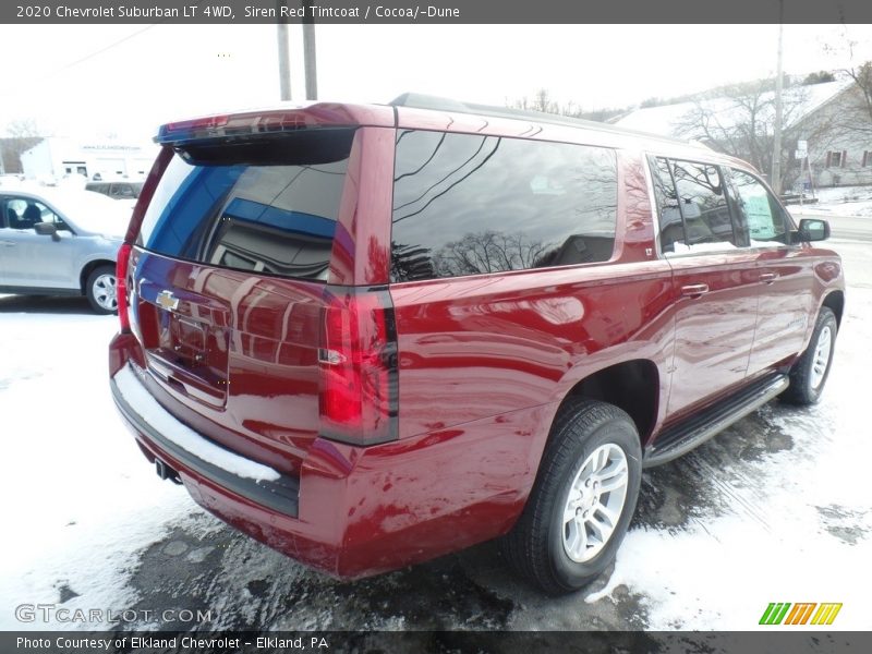 Siren Red Tintcoat / Cocoa/­Dune 2020 Chevrolet Suburban LT 4WD