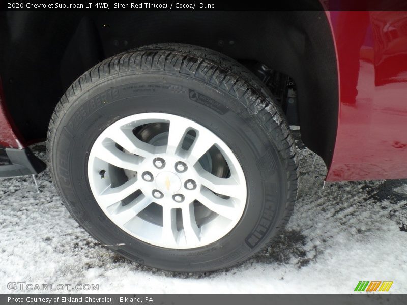 Siren Red Tintcoat / Cocoa/­Dune 2020 Chevrolet Suburban LT 4WD