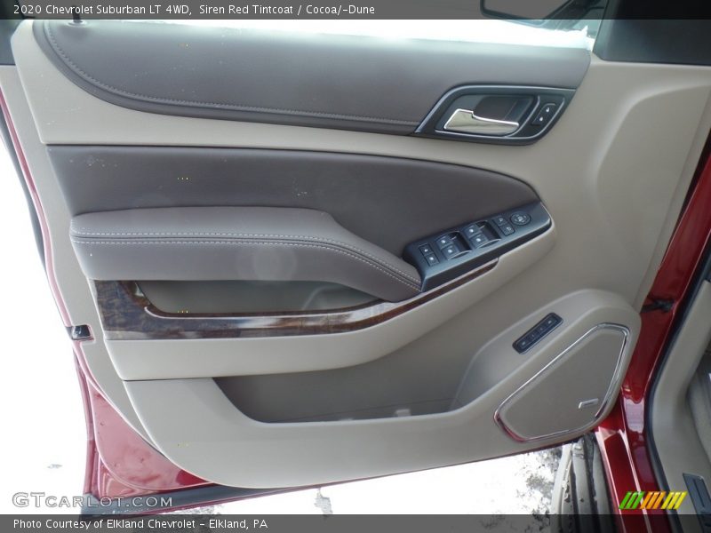 Siren Red Tintcoat / Cocoa/­Dune 2020 Chevrolet Suburban LT 4WD