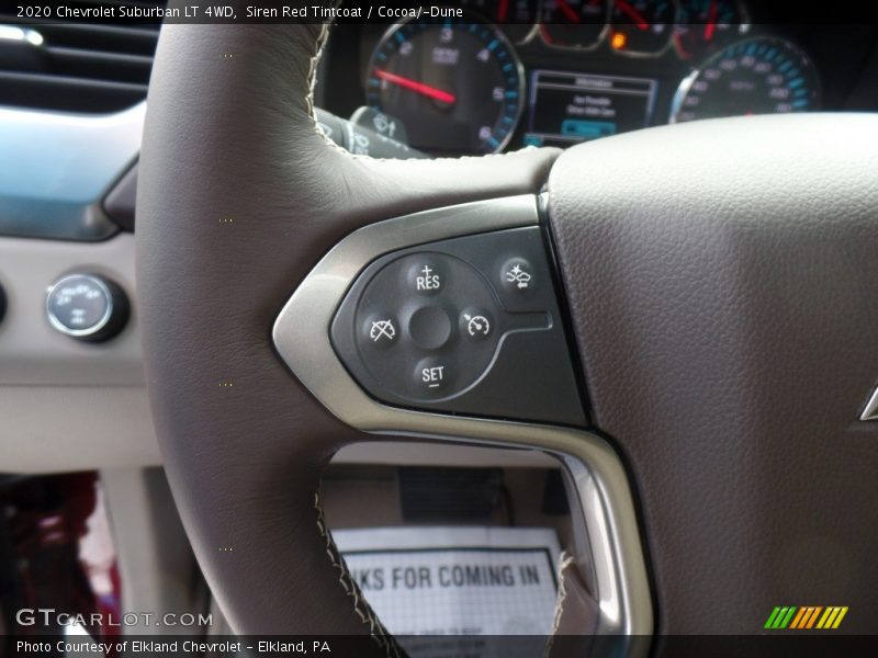 Siren Red Tintcoat / Cocoa/­Dune 2020 Chevrolet Suburban LT 4WD