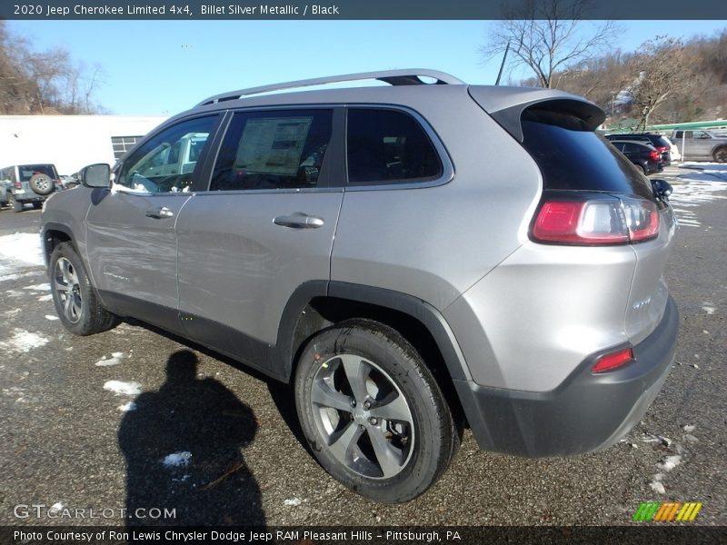 Billet Silver Metallic / Black 2020 Jeep Cherokee Limited 4x4