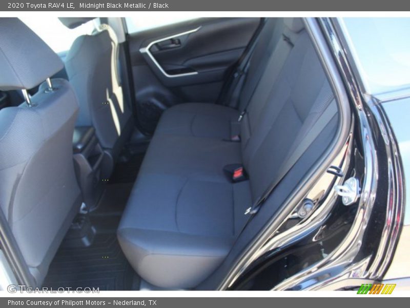 Midnight Black Metallic / Black 2020 Toyota RAV4 LE