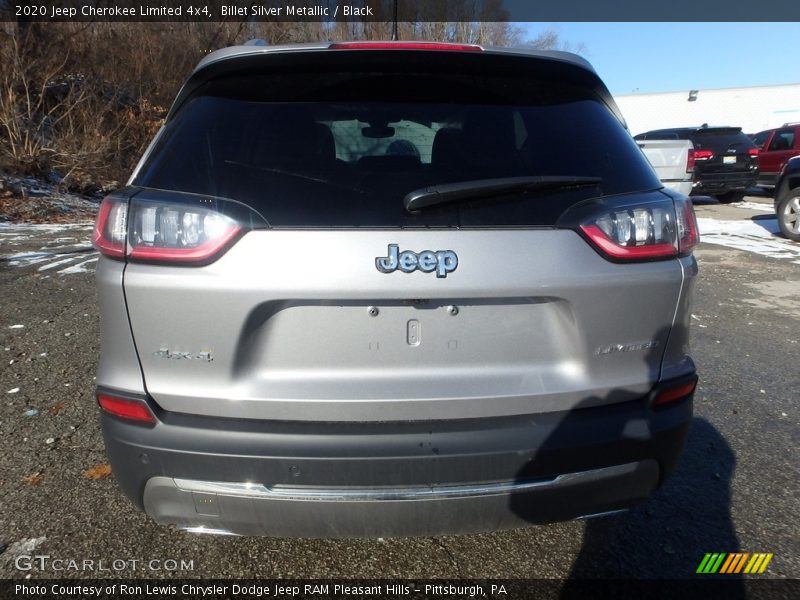 Billet Silver Metallic / Black 2020 Jeep Cherokee Limited 4x4