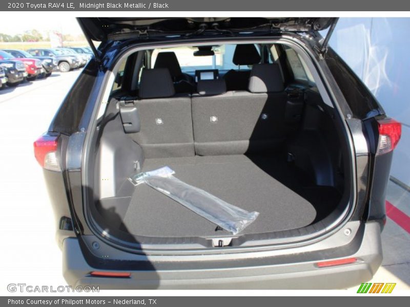 Midnight Black Metallic / Black 2020 Toyota RAV4 LE