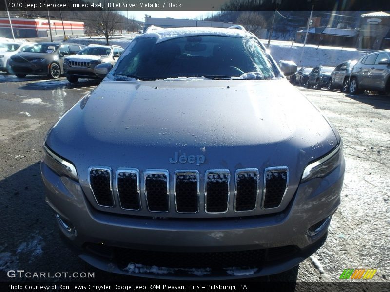 Billet Silver Metallic / Black 2020 Jeep Cherokee Limited 4x4