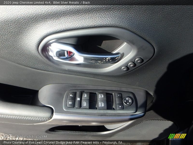 Billet Silver Metallic / Black 2020 Jeep Cherokee Limited 4x4