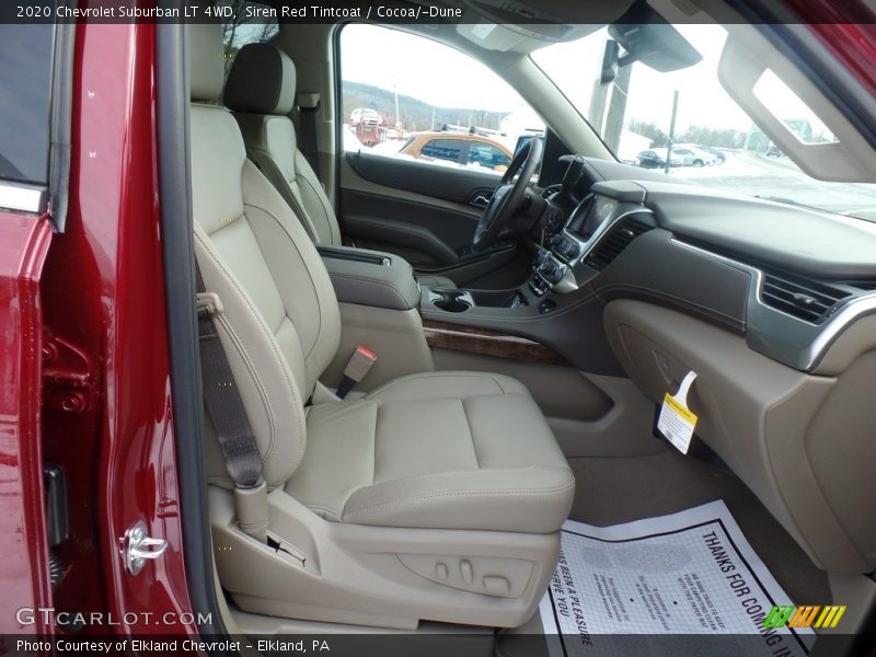 Siren Red Tintcoat / Cocoa/­Dune 2020 Chevrolet Suburban LT 4WD