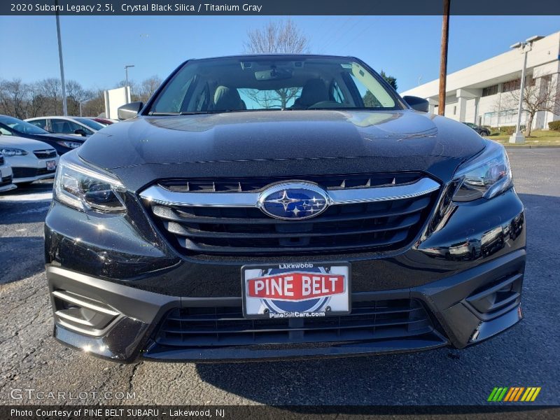 Crystal Black Silica / Titanium Gray 2020 Subaru Legacy 2.5i