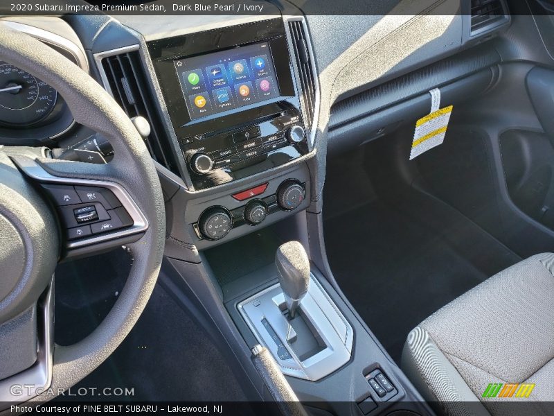 Dark Blue Pearl / Ivory 2020 Subaru Impreza Premium Sedan