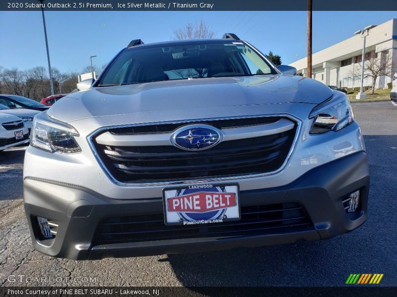 Ice Silver Metallic / Titanium Gray 2020 Subaru Outback 2.5i Premium