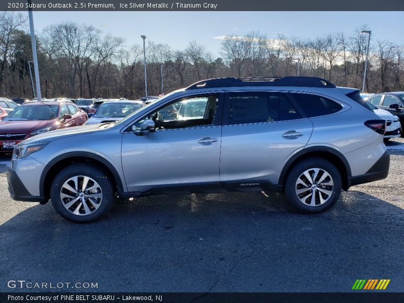 Ice Silver Metallic / Titanium Gray 2020 Subaru Outback 2.5i Premium