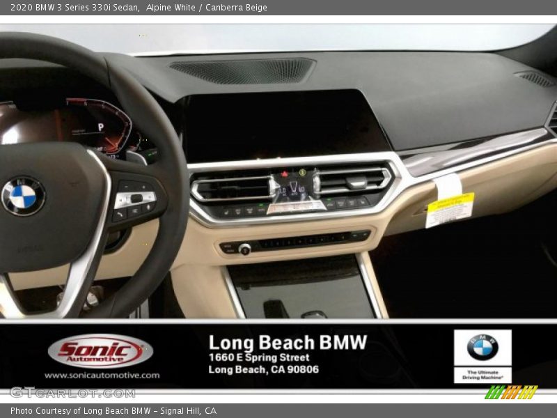 Alpine White / Canberra Beige 2020 BMW 3 Series 330i Sedan