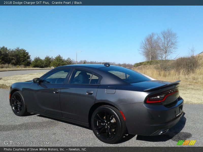 Granite Pearl / Black 2018 Dodge Charger SXT Plus
