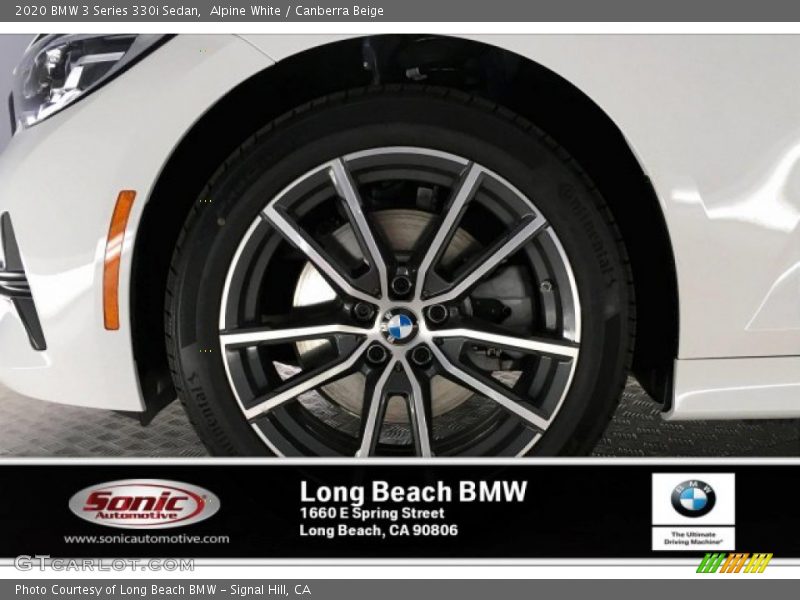 Alpine White / Canberra Beige 2020 BMW 3 Series 330i Sedan