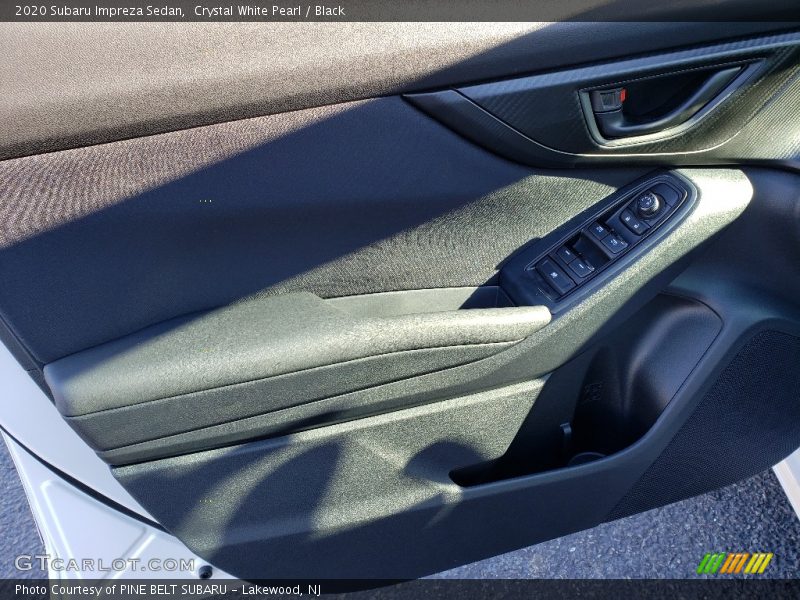 Crystal White Pearl / Black 2020 Subaru Impreza Sedan