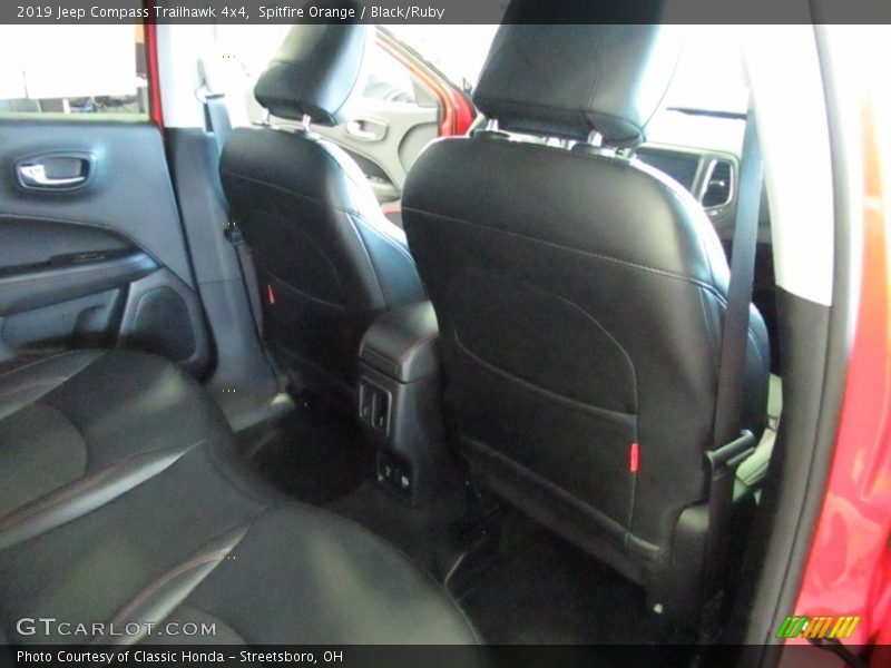 Spitfire Orange / Black/Ruby 2019 Jeep Compass Trailhawk 4x4
