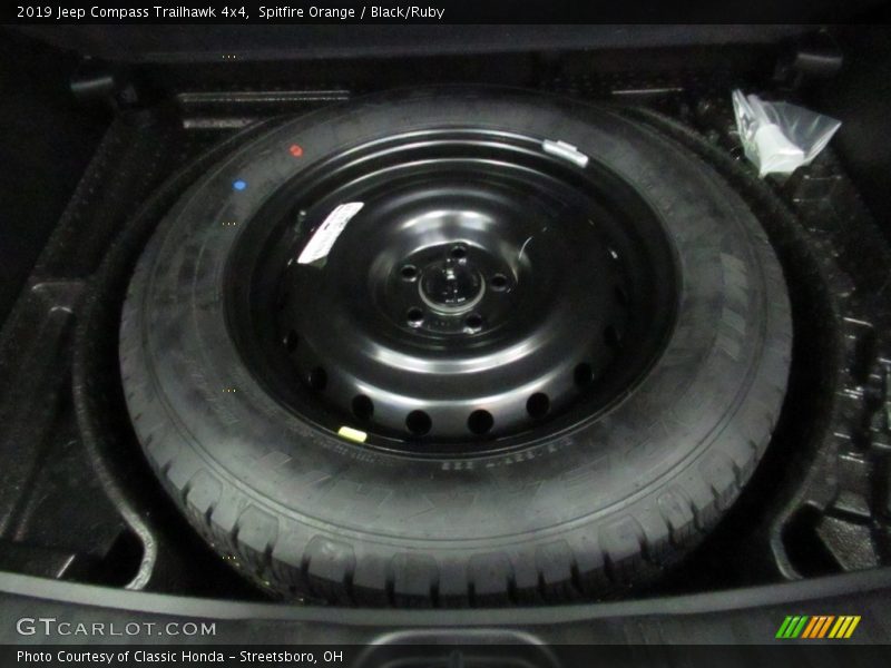 Spitfire Orange / Black/Ruby 2019 Jeep Compass Trailhawk 4x4