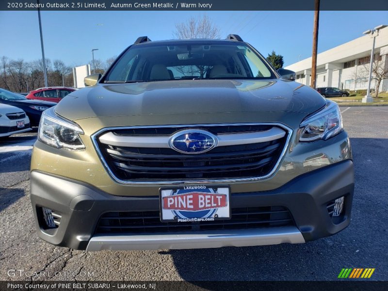Autumn Green Metallic / Warm Ivory 2020 Subaru Outback 2.5i Limited