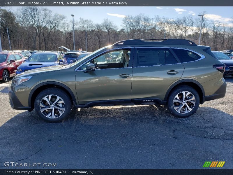 Autumn Green Metallic / Warm Ivory 2020 Subaru Outback 2.5i Limited