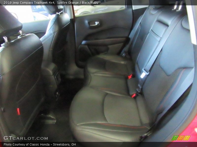 Spitfire Orange / Black/Ruby 2019 Jeep Compass Trailhawk 4x4