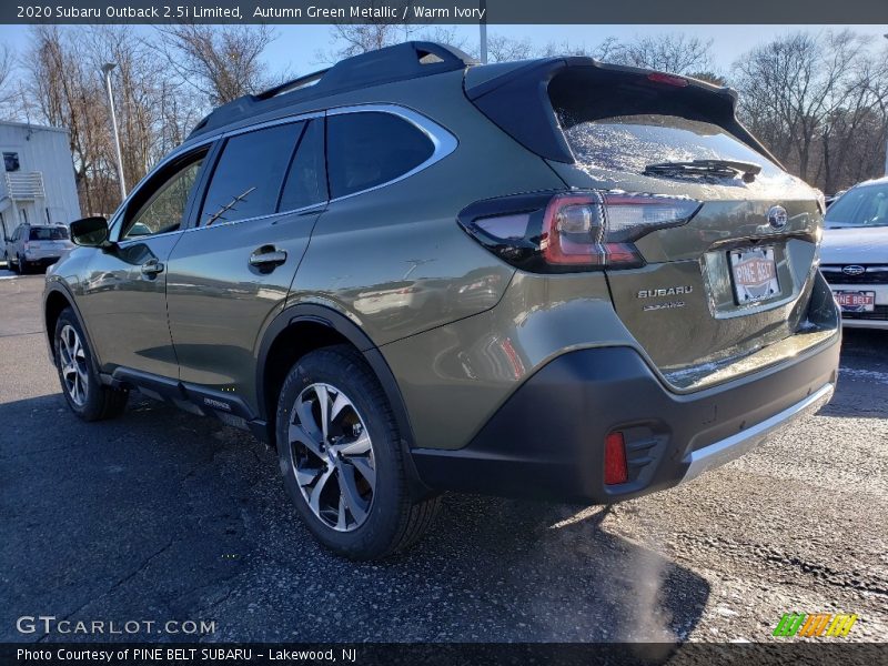 Autumn Green Metallic / Warm Ivory 2020 Subaru Outback 2.5i Limited