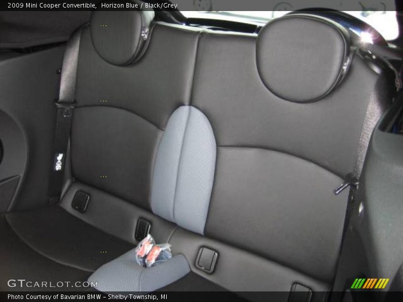 Horizon Blue / Black/Grey 2009 Mini Cooper Convertible