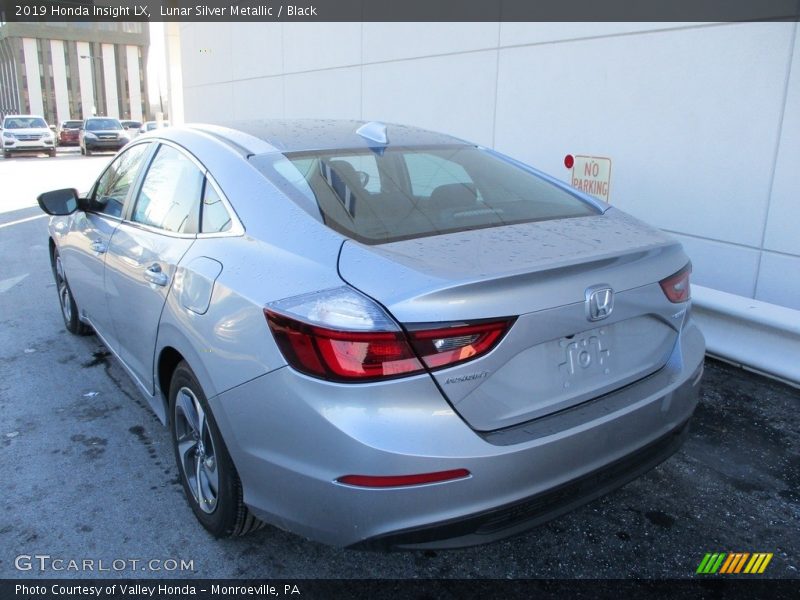 Lunar Silver Metallic / Black 2019 Honda Insight LX