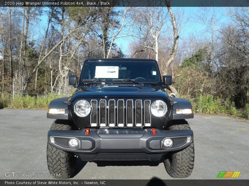 Black / Black 2020 Jeep Wrangler Unlimited Rubicon 4x4