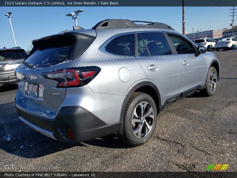 Ice Silver Metallic / Slate Black 2020 Subaru Outback 2.5i Limited