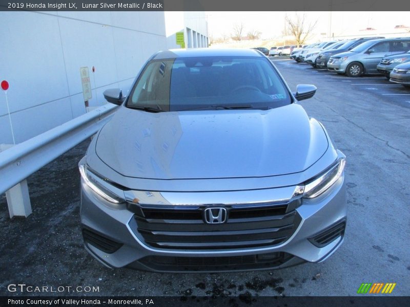 Lunar Silver Metallic / Black 2019 Honda Insight LX