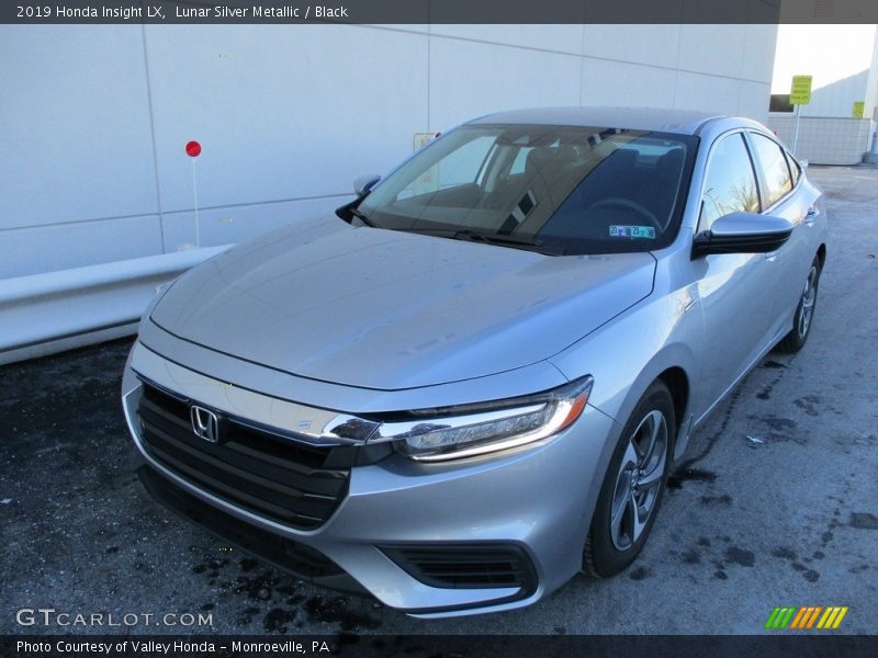 Lunar Silver Metallic / Black 2019 Honda Insight LX