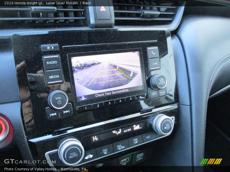 Lunar Silver Metallic / Black 2019 Honda Insight LX