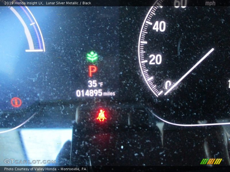Lunar Silver Metallic / Black 2019 Honda Insight LX
