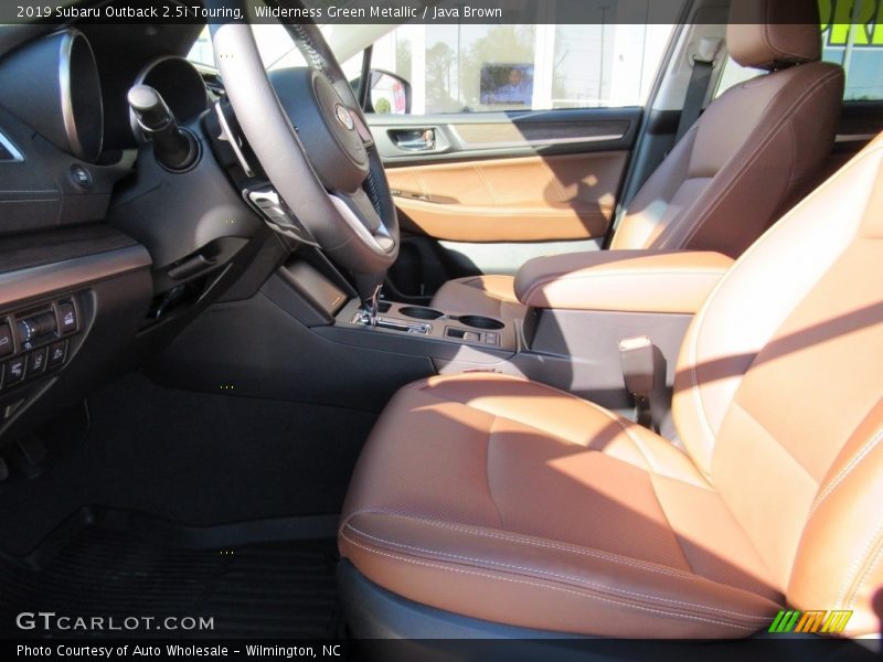 Wilderness Green Metallic / Java Brown 2019 Subaru Outback 2.5i Touring