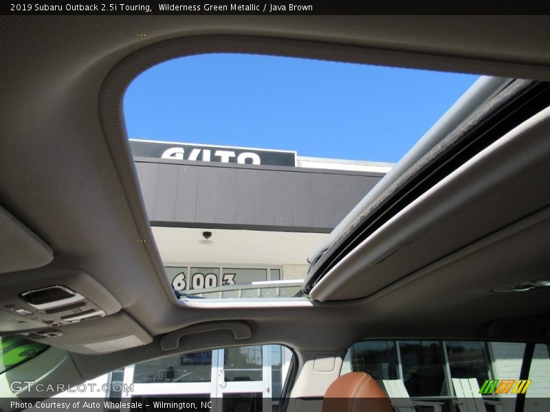 Wilderness Green Metallic / Java Brown 2019 Subaru Outback 2.5i Touring