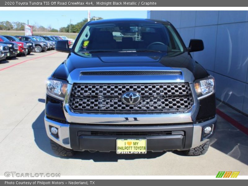 Midnight Black Metallic / Graphite 2020 Toyota Tundra TSS Off Road CrewMax 4x4