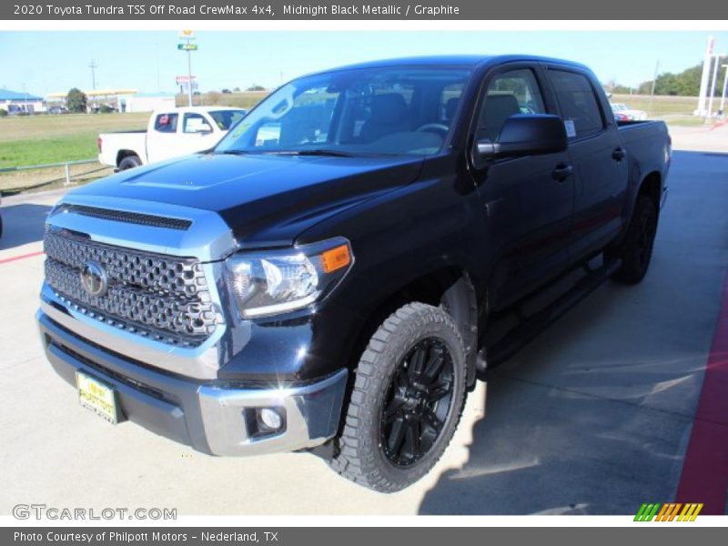Midnight Black Metallic / Graphite 2020 Toyota Tundra TSS Off Road CrewMax 4x4